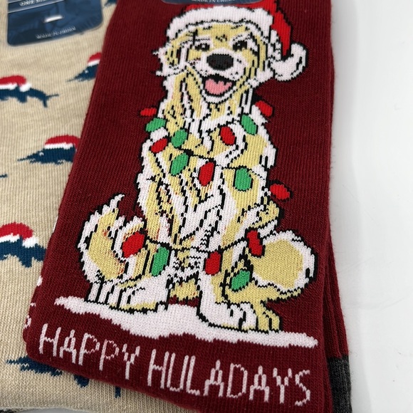 Tommy Bahama Holiday Sock set - Picture 2 of 3
